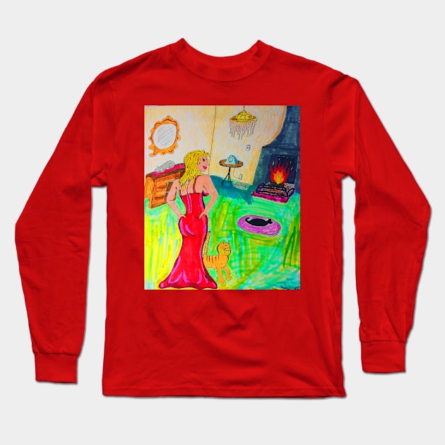 Ready for the Dance Long Sleeve T-Shirt by ConidiArt